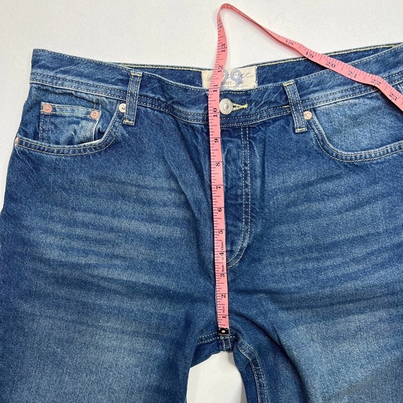 Free People Maggie Mid Rise Straight-Leg Jeans NWT Size 29 - Picture 9 of 12